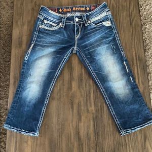 Rock Revival Capris size 28